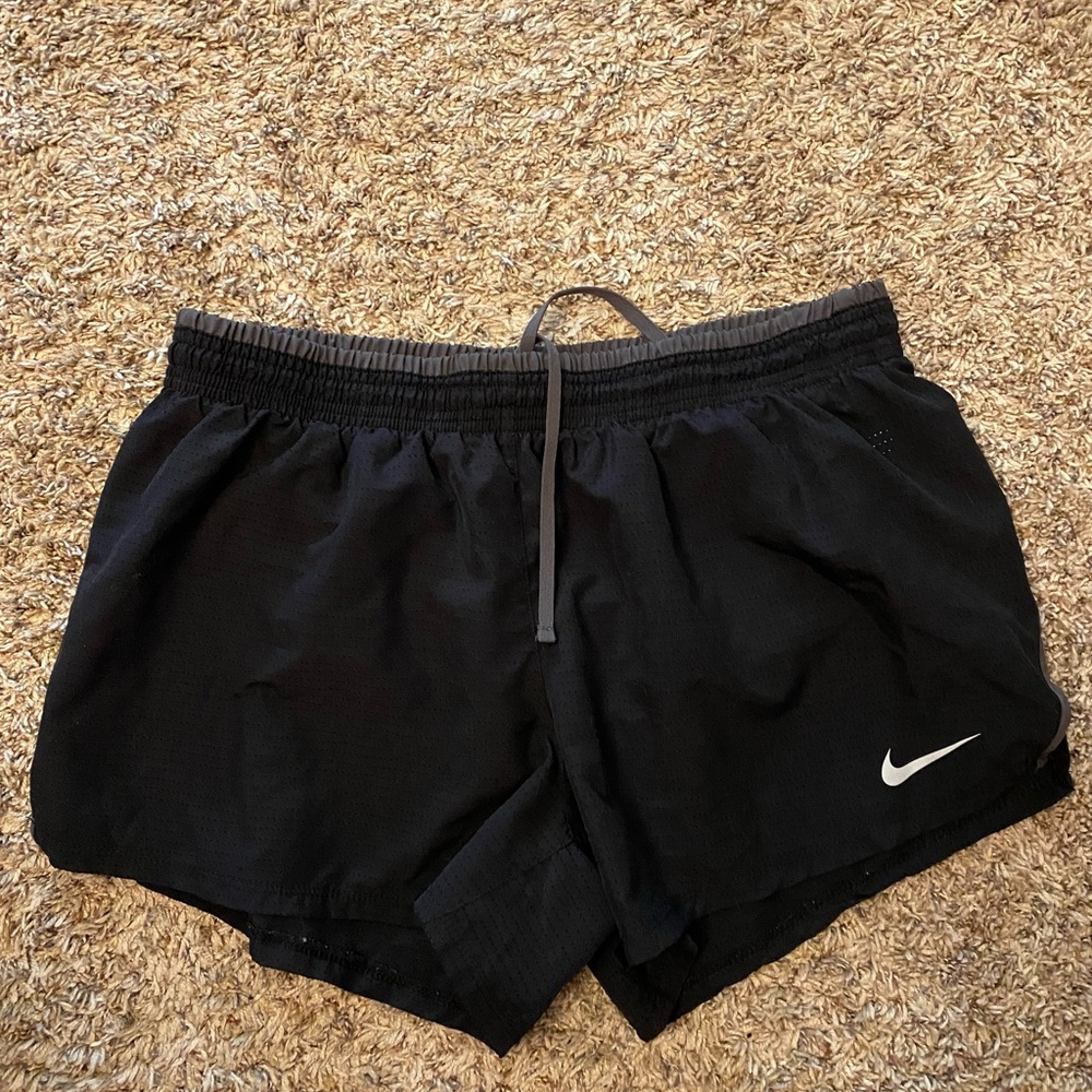 Black/Gray Nike Running Shorts